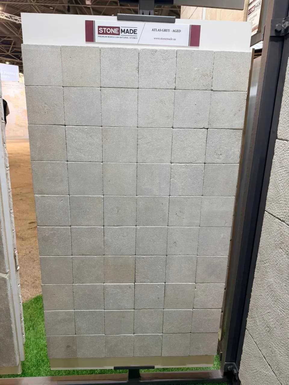 Atlas Grey Aged — Atlas Grey with Aged finish, Moroccan natural stone texture