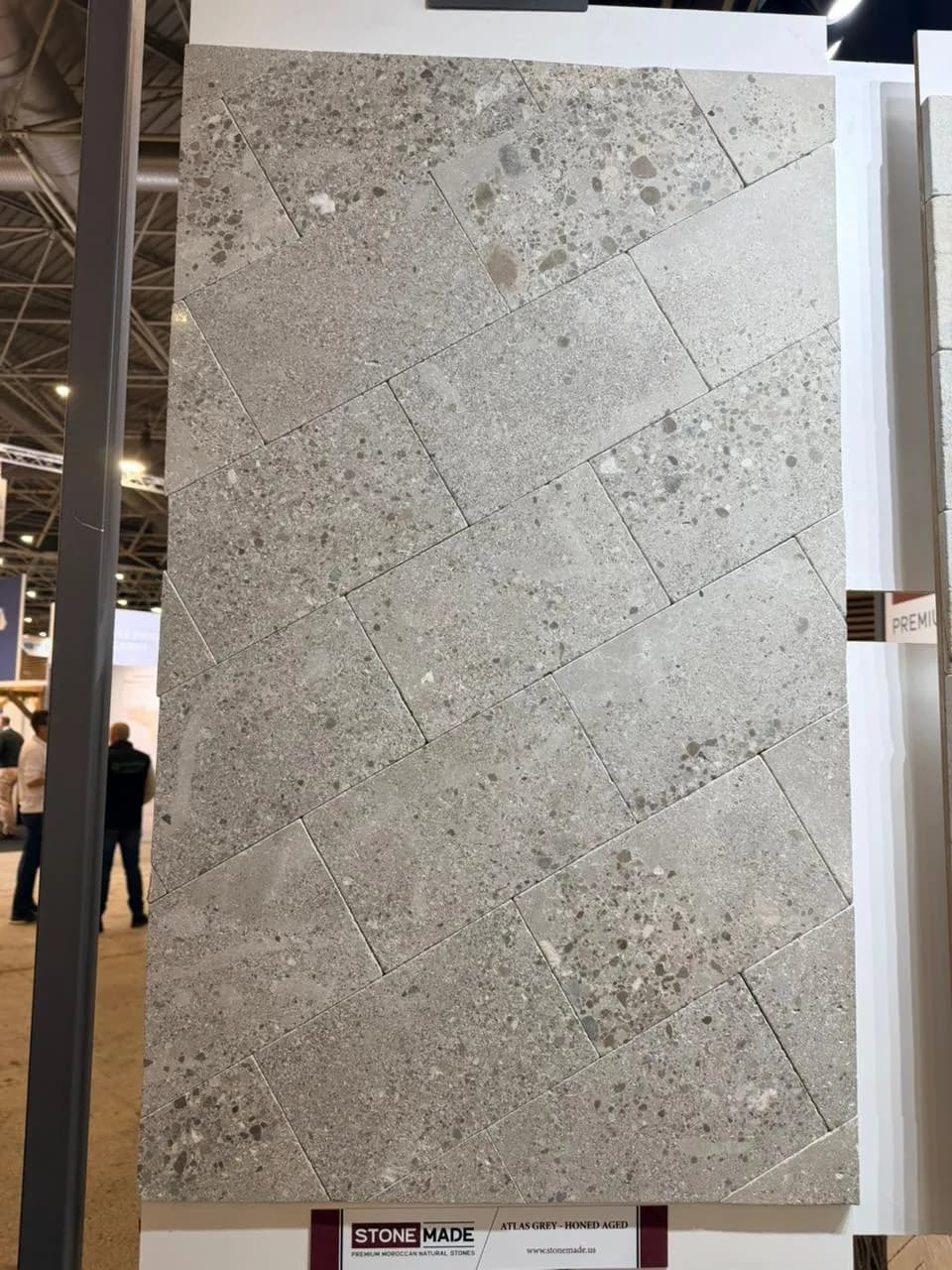 Atlas Grey Honed Aged — Atlas Grey with Honed Aged finish, Moroccan natural stone texture