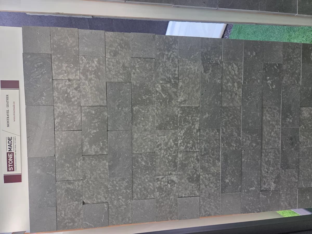 Montravel Leather — Montravel with Leather finish, Moroccan natural stone texture