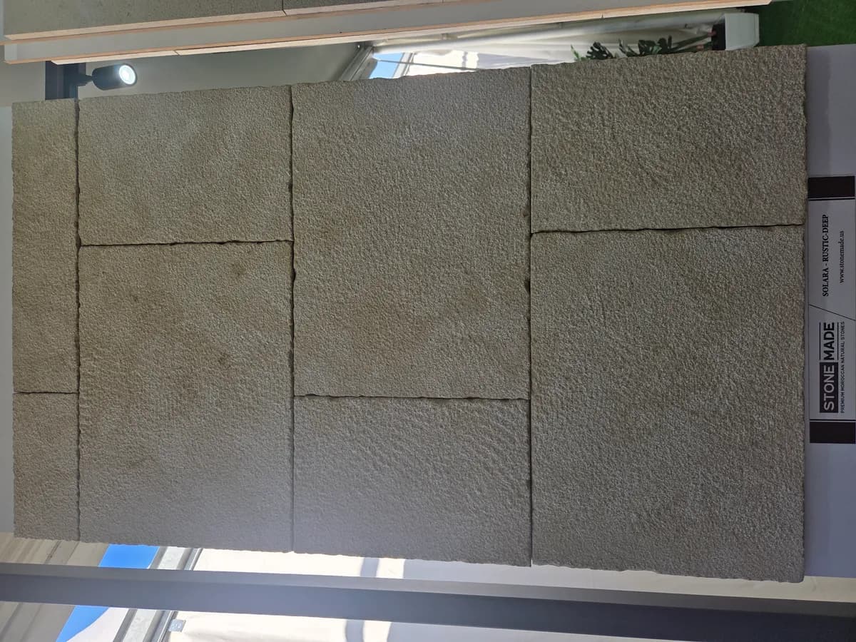 Solara Rustic — Solara with Rustic finish, Moroccan natural stone texture