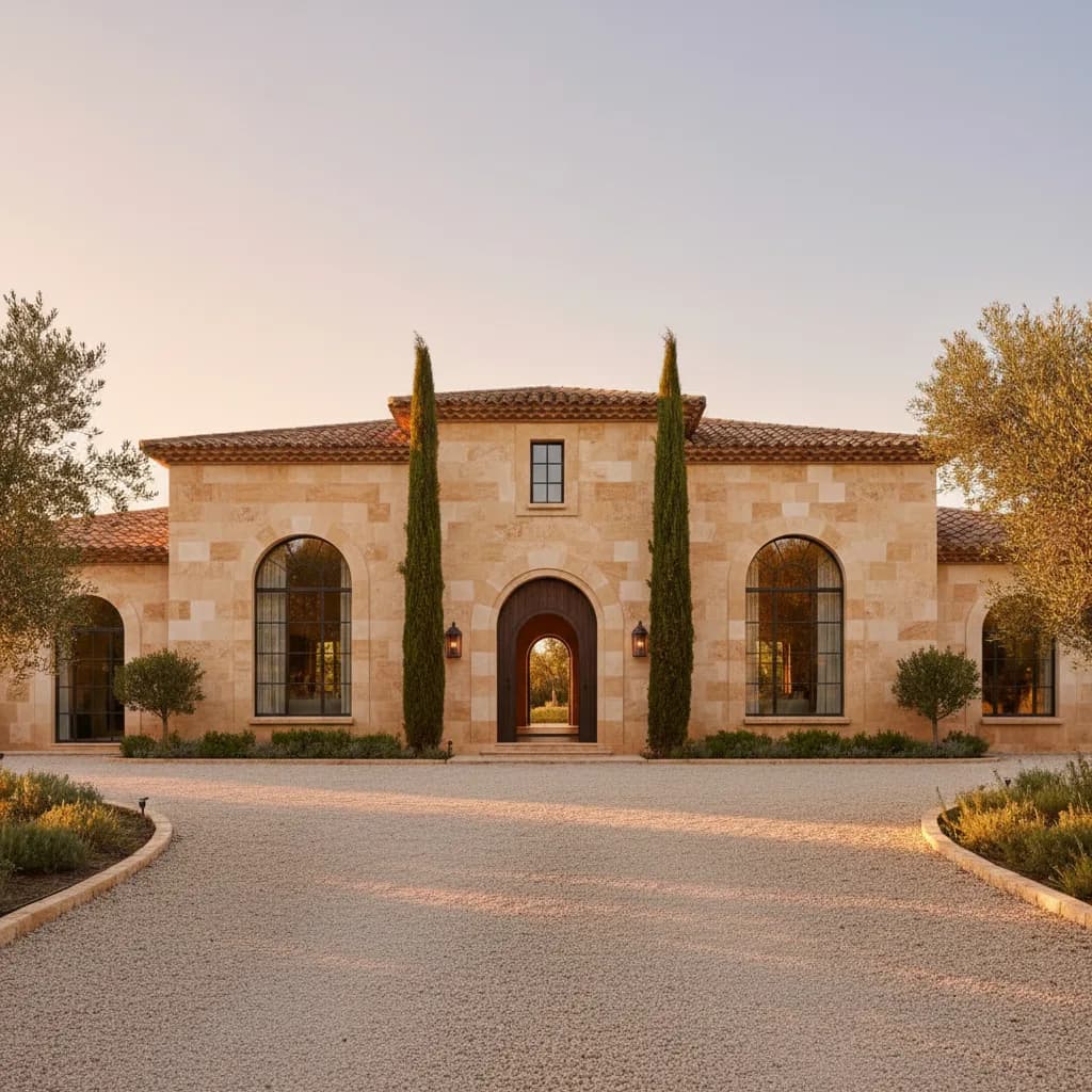 Atlas Beige Limestone — Exterior facade